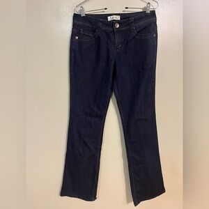 Lei Womens Low Rise Y2K Vintage 90S Flare Jeans Size 9